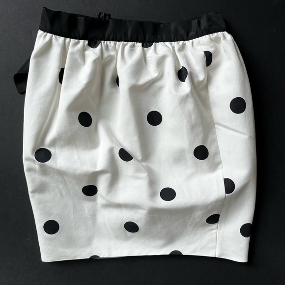 NWT Cynthia Rowley Emery Polka Dot Tulip Wrap Skirt - Picture 7 of 12